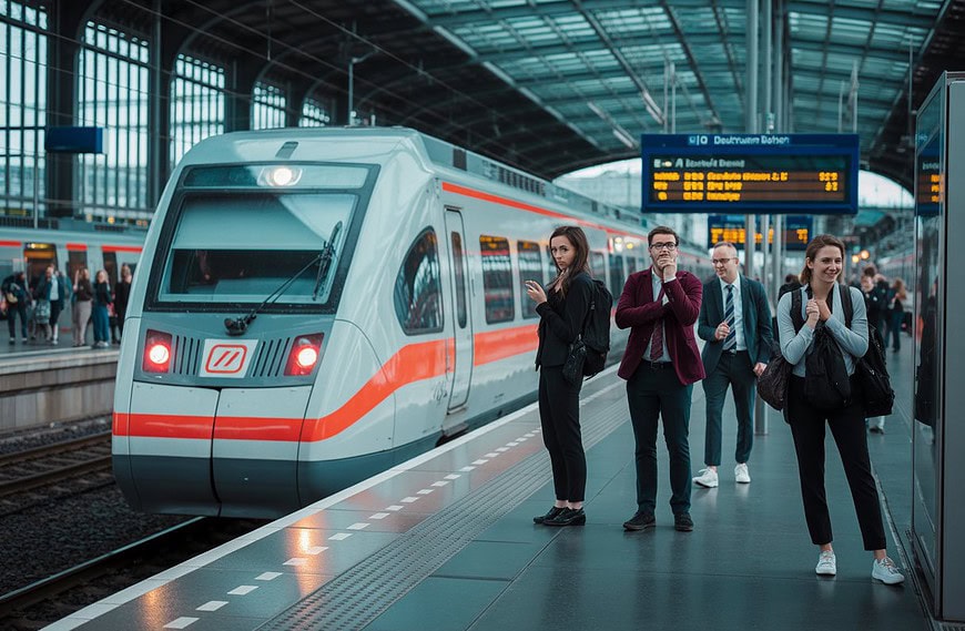 Startseite 55 Pünktlichkeit als Mythos: Warum die Deutsche Bahn Deutschlands Image verändert