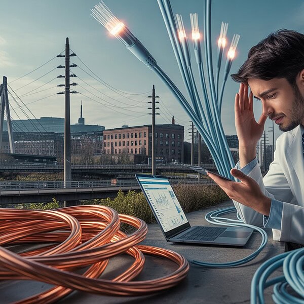 Startseite 53 Glasfaser-Wüste Deutschland: Wie das Land der Ingenieure den Internetanschluss verlor
