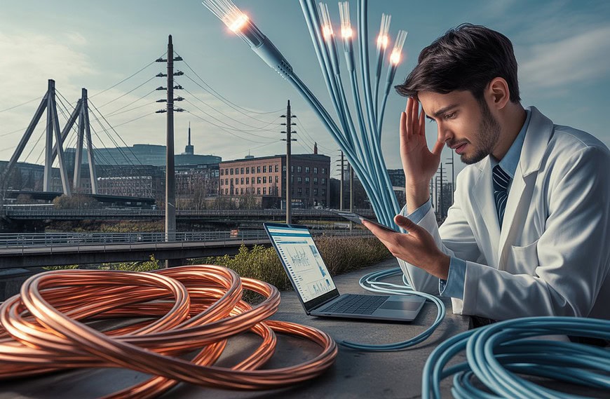 Startseite 1 Glasfaser-Wüste Deutschland: Wie das Land der Ingenieure den Internetanschluss verlor