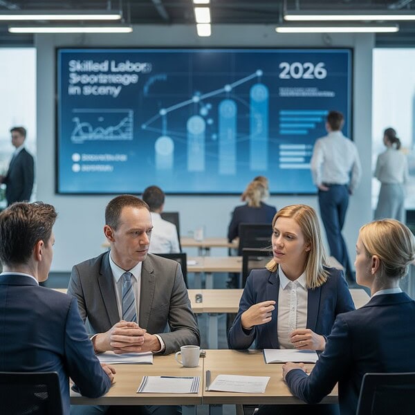 Fachkräftemangel Deutschland 2026: Paradox am&hellip;