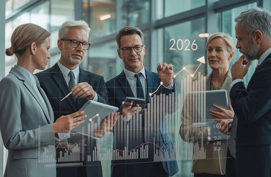 Startseite 37 Konjunktur 2026: Wachstumsprognosen für Manager